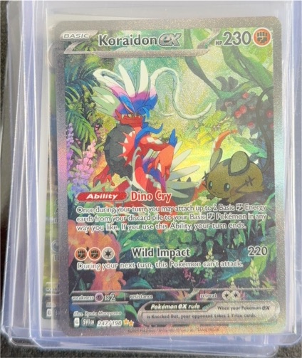 2023 Pokémon Scarlet & Violet #247/198 Koraidon ex — front