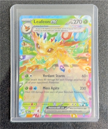 2025 Pokémon TCG #006 Leafeon ex — front