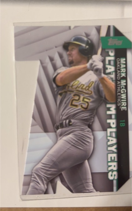 2021 Topps Update #PDC-70 Mark McGwire — front