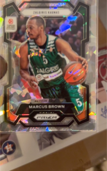 2023 Panini Prizm #5 Marcus Brown — front