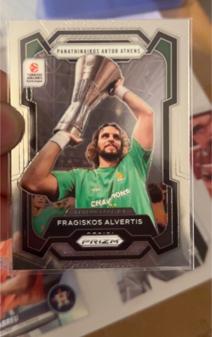 2023-24 Panini Prizm Turkish Airlines EuroLeague #31 Fragiskos Alvertis — front