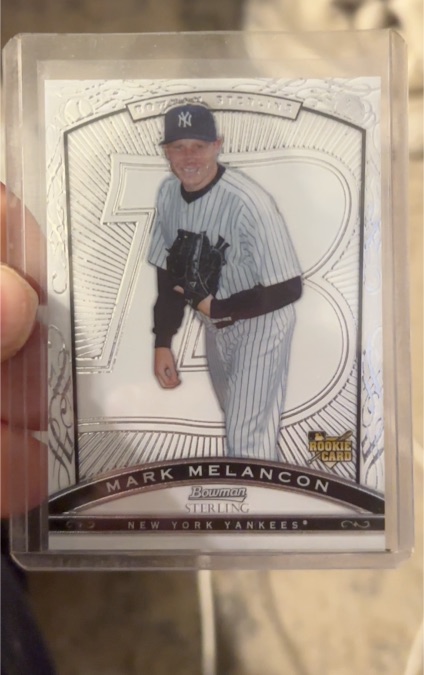 2007 Bowman Sterling #B Mark Melancon — front