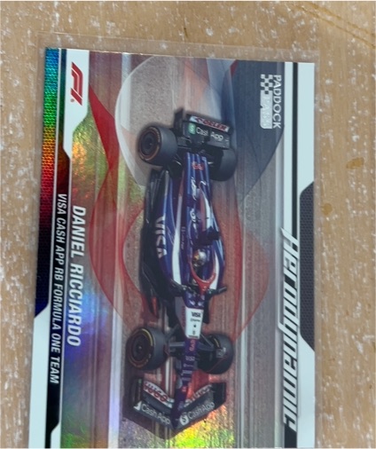 2024 Topps Paddock Pass Formula 1 #AD-9 Daniel Ricciardo Aerodynamic — front