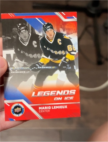 2025 Upper Deck National Hockey Card Day #NHCD-22 Mario Lemieux — front