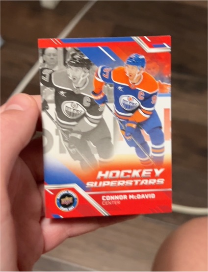 2025 Upper Deck National Hockey Card Day #NHCD-12 Connor McDavid Superstars — front