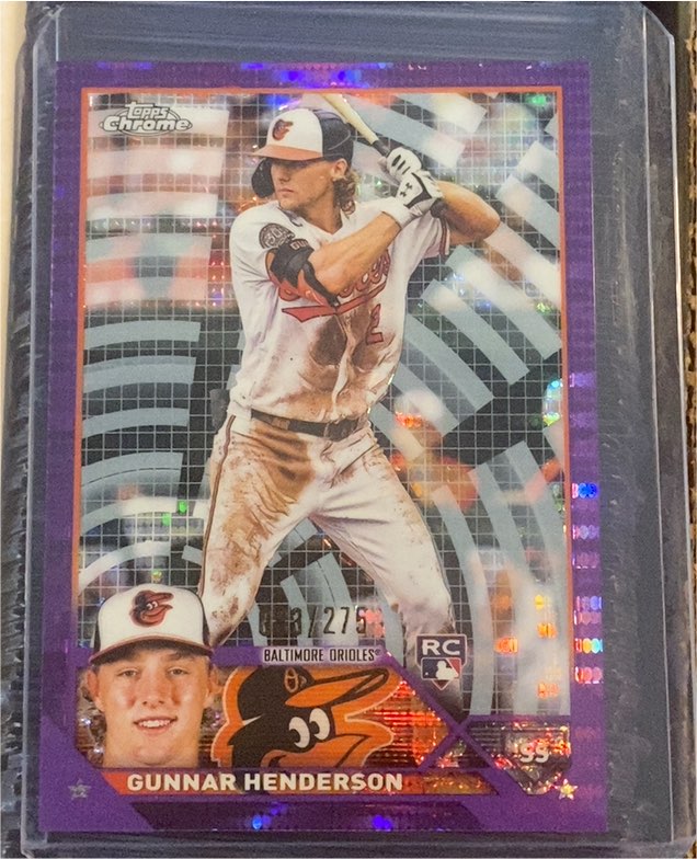 2023 Topps Chrome #2 Gunnar Henderson — front
