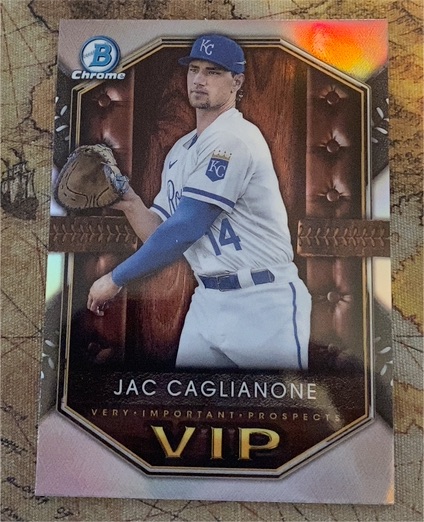 2025 Bowman #VIP-11 Jac Caglianone Very Important Prospects — front