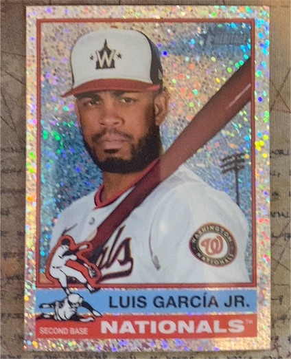 2025 Topps Heritage #239 Luis Garcia Jr. — front