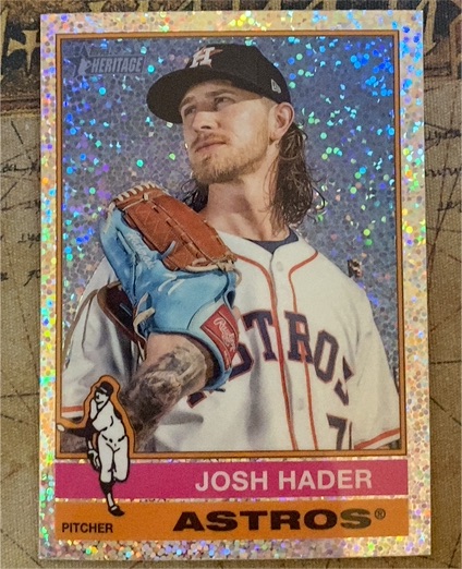 2025 Topps Heritage #313 Josh Hader — front