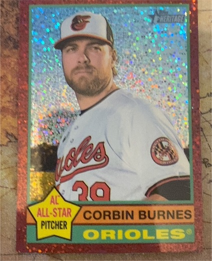 2025 Topps Heritage #140 Corbin Burnes — front
