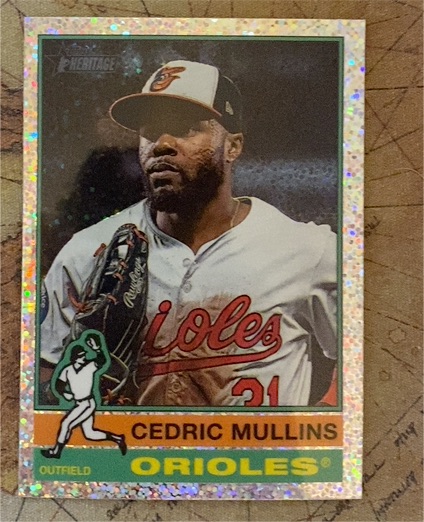 2025 Topps Heritage #166 Cedric Mullins — front