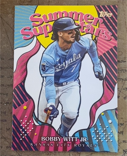 2025 Topps Series 2 #SS-17 Bobby Witt Jr. Summer Superstars — front