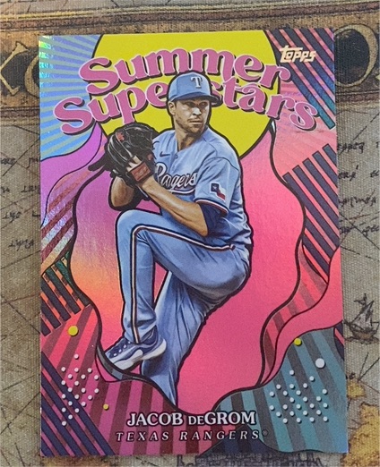 2025 Topps Series 2 Summer Superstars #SS-45 Jacob deGrom — front