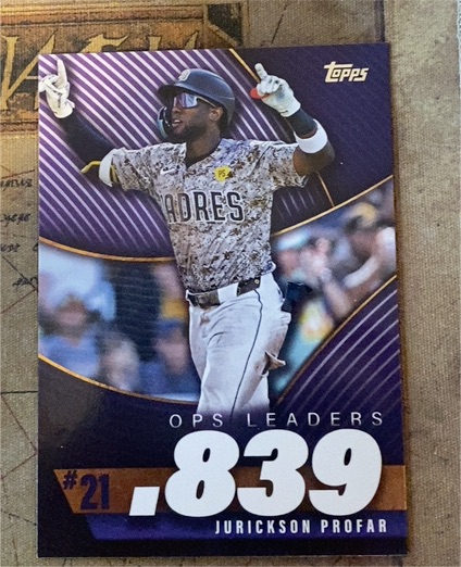 2025 Topps Series 2 #OPS-21 Jurickson Profar — front