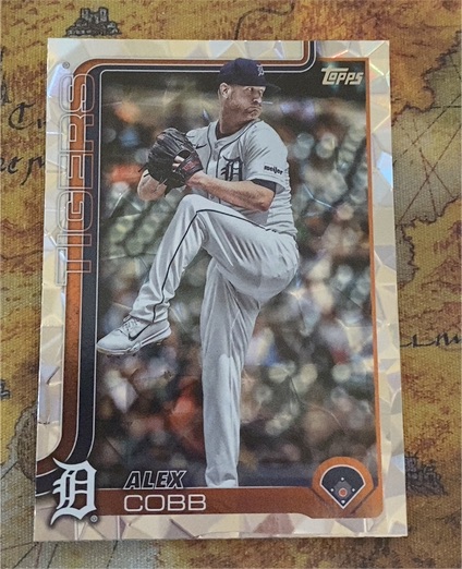 2025 Topps Series 2 #363 Alex Cobb — front