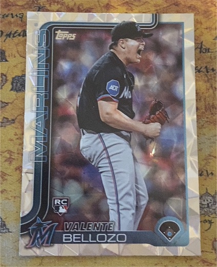 2025 Topps Series 2 #458 Valente Bellozo — front