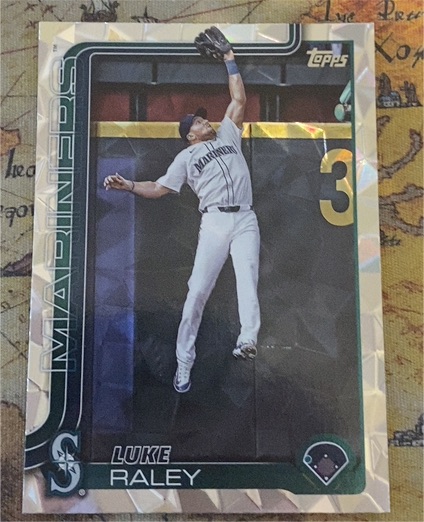 2025 Topps Series 2 #534 Luke Raley — front