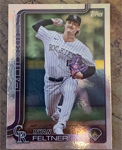 2025 Topps Series 2 #444 Ryan Feltner — front