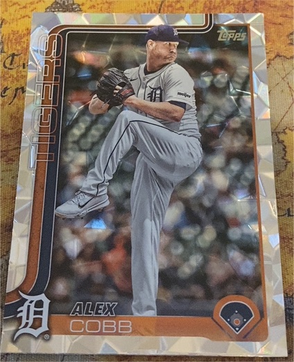 2025 Topps #363 Alex Cobb — front