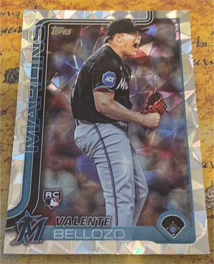 2025 Topps Series 2 #458 Valente Bellozo — front