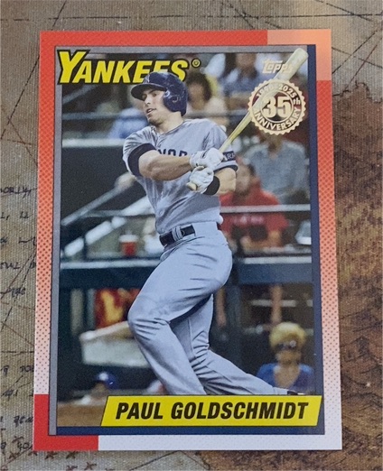 2025 Topps Series 2 35th Anniversary #90B2-46 Paul Goldschmidt — front