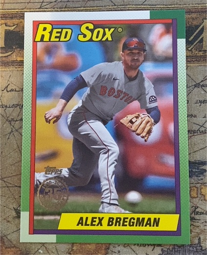 2025 Topps Series 2 #90B2-10 Alex Bregman — front
