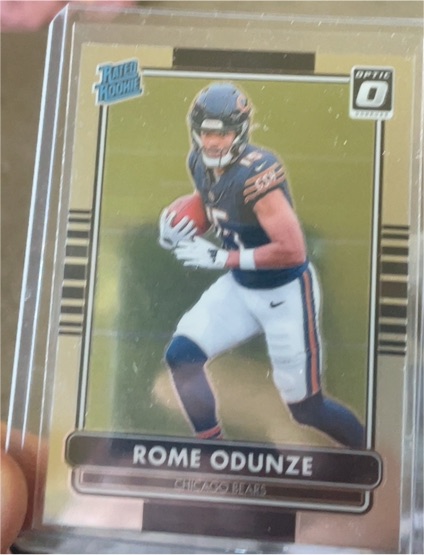 2024 Panini Donruss Optic #11 Rome Odunze 2014 Retro Series — front