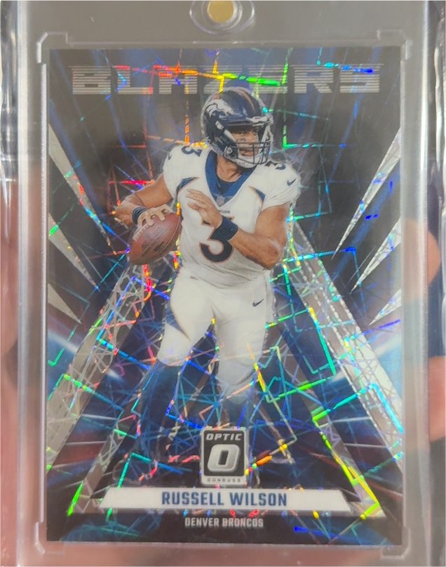 2023 Panini Donruss Optic Blazers Russell Wilson — front