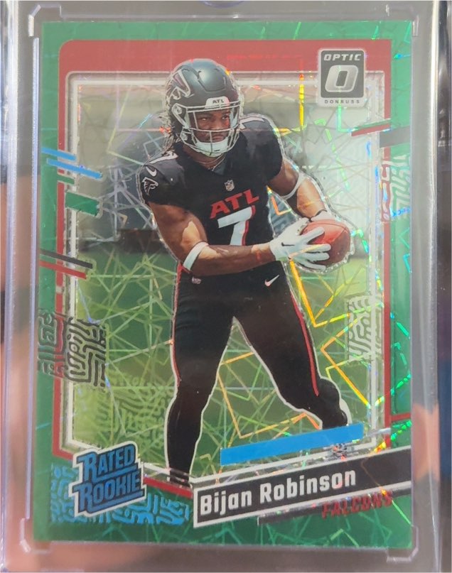 2023 Donruss Optic #206 Bijan Robinson — front