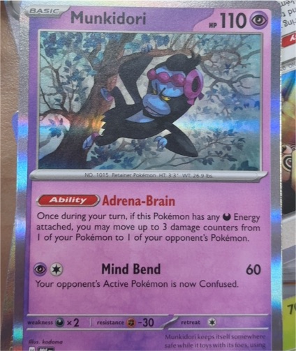 2024 Pokémon SV06: Twilight Masquerade #095 Munkidori — front