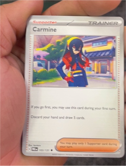 2024 Pokémon Twilight Masquerade #145 Carmine — front