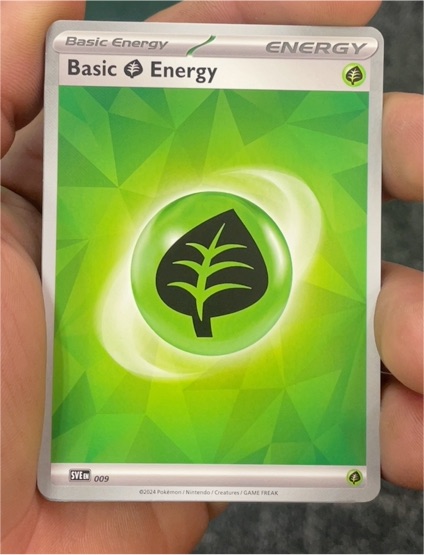 2024 Pokémon Scarlet & Violet #009 Basic Grass Energy — front