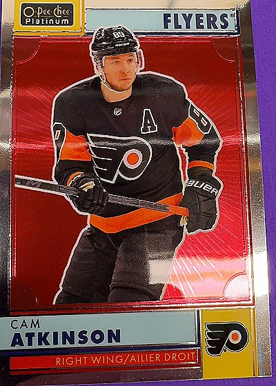 2022-23 O-Pee-Chee Platinum Retro #R-61 Cam Atkinson — front