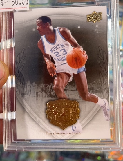 2009-10 Upper Deck Jordan Legacy Gold #4 Michael Jordan — front