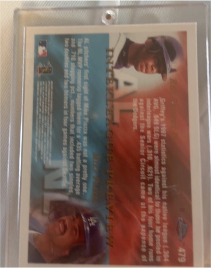 1997 Topps #419 Barry Bonds — front