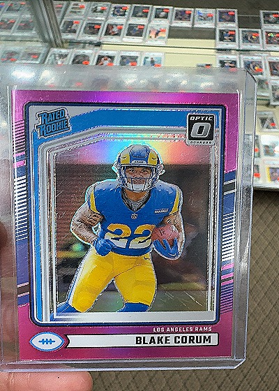 2024 Panini Donruss Rated Rookie Optic Preview #322 Blake Corum — front