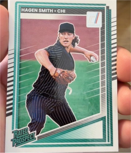 2025 Donruss #160 Hagen Smith — front