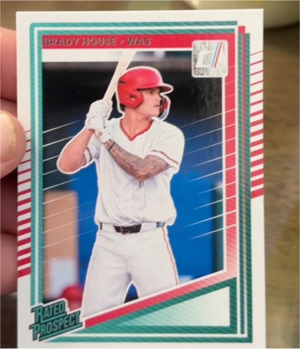 2025 Donruss #150 Brady House — front