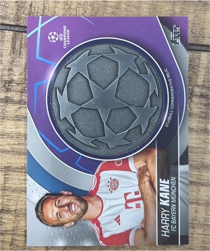 2023-24 Topps UEFA Champions League Starball Commemorative Relic #SC-HK Harry Kane — front