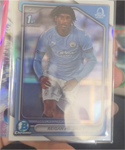 2024-25 Topps Chrome UEFA Club Competitions Bowman Youth League #RH Reigan Heskey — front