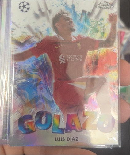 2024-25 Topps Chrome UEFA Club Competitions #GZ-23 Luis Díaz Golazo — front
