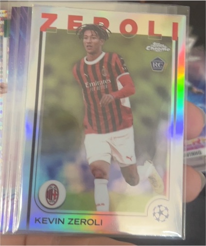 2024-25 Topps Chrome UEFA Club Competitions #34 Kevin Zeroli — front