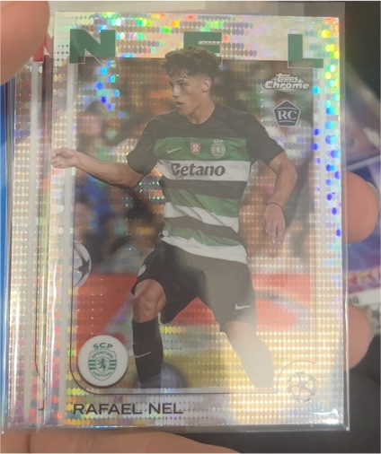 2024-25 Topps Chrome UEFA Club Competitions #132 Rafael Nel — front