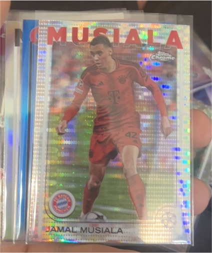 2024-25 Topps Chrome UEFA Club Competitions #42 Jamal Musiala — front