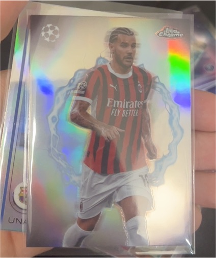 2024-25 Topps Chrome UEFA #CP-1 Theo Hernandez Circle of Power — front