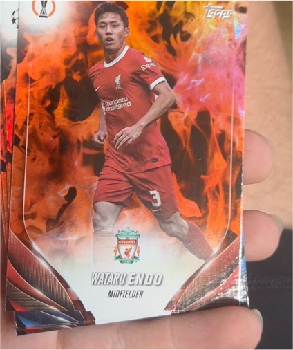 2023-24 Topps UEFA Club Competitions #170 Wataru Endo — front