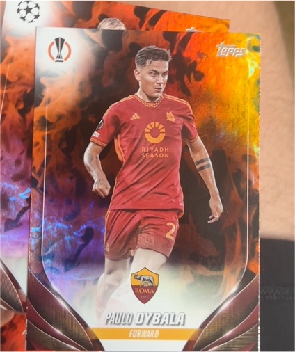 2023-24 Topps UEFA Club Competitions #128 Paulo Dybala — front