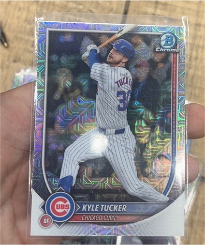 2025 Bowman Chrome #43 Kyle Tucker — front