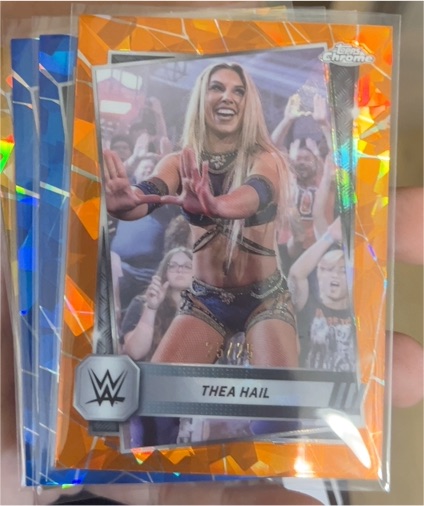 2025 Topps Chrome WWE #81 Thea Hail — front