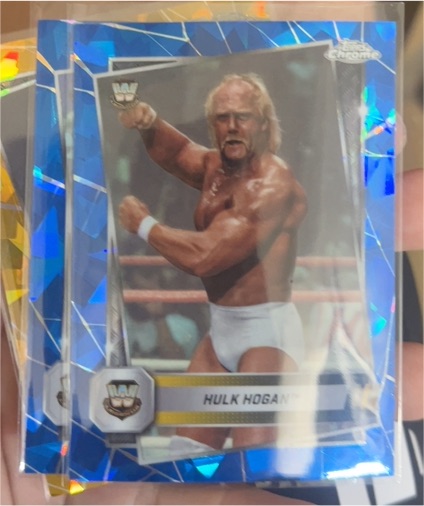 2025 Topps Chrome WWE #12 Hulk Hogan — front